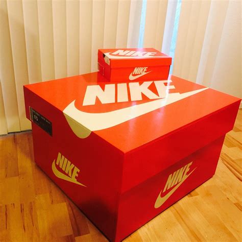 oversized nike shoe box storage